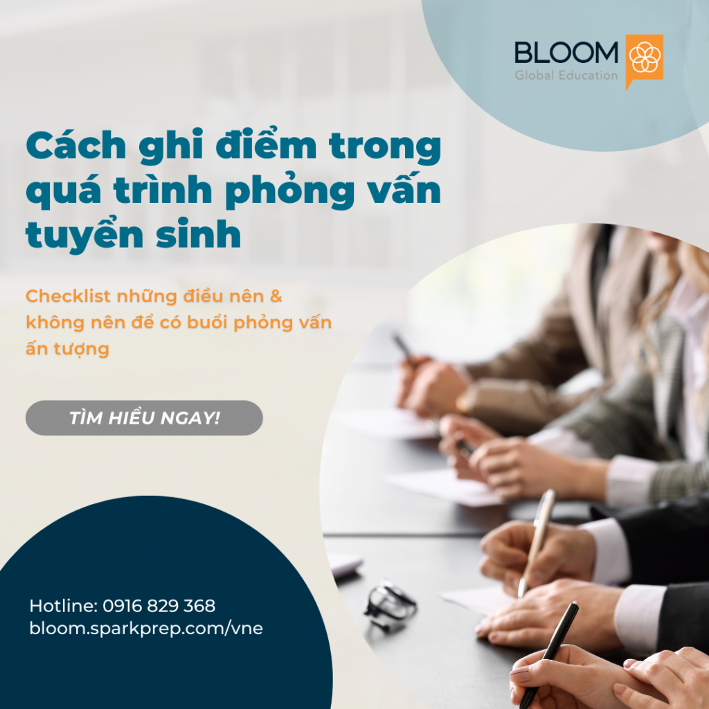 Chuẩn bị phỏng vấn trường cho du học sinh Việt