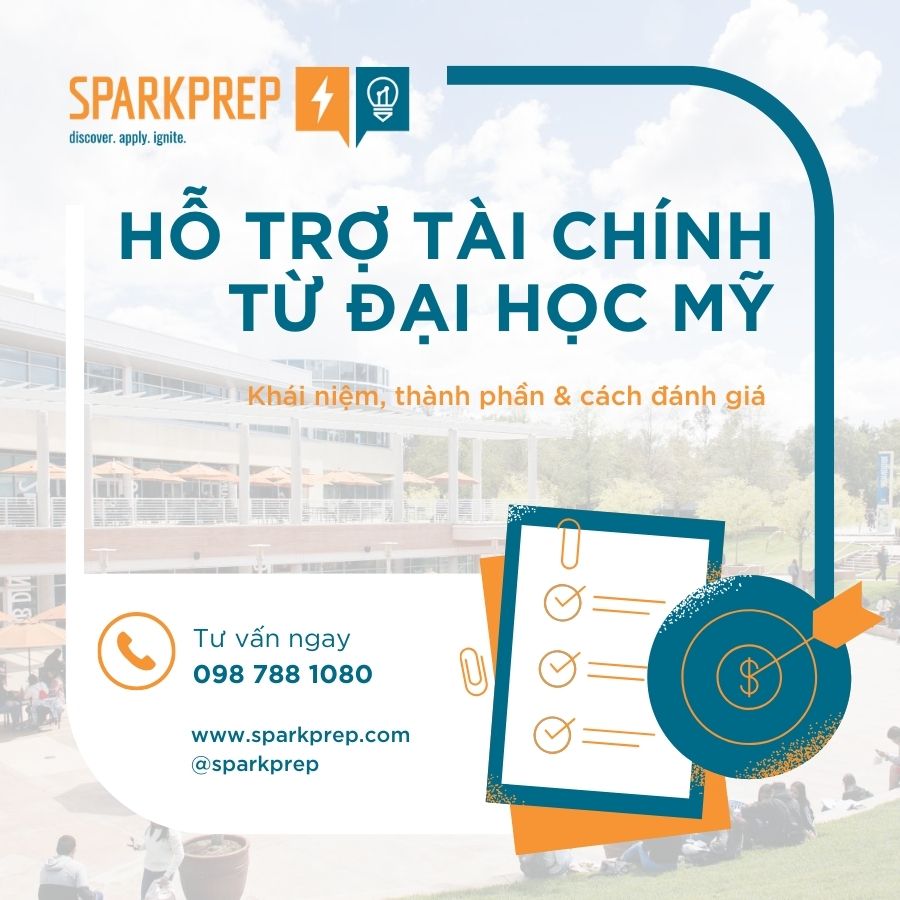 Hỗ trợ tài chính từ Đại học Mỹ: Khái niệm, thành phần & cách đánh giá