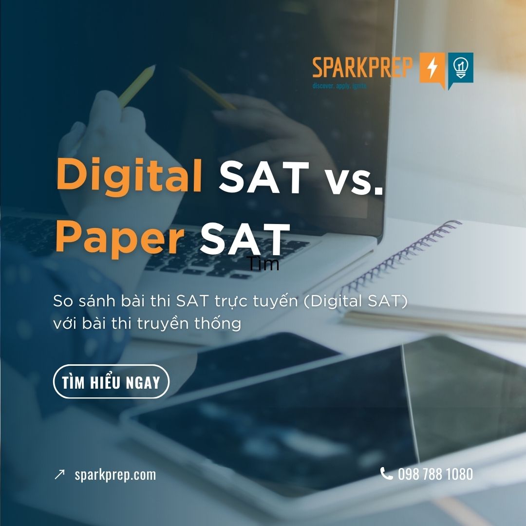 Bài thi SAT trực tuyến (Digital SAT) có gì giống và khác so với bài thi truyền thống?