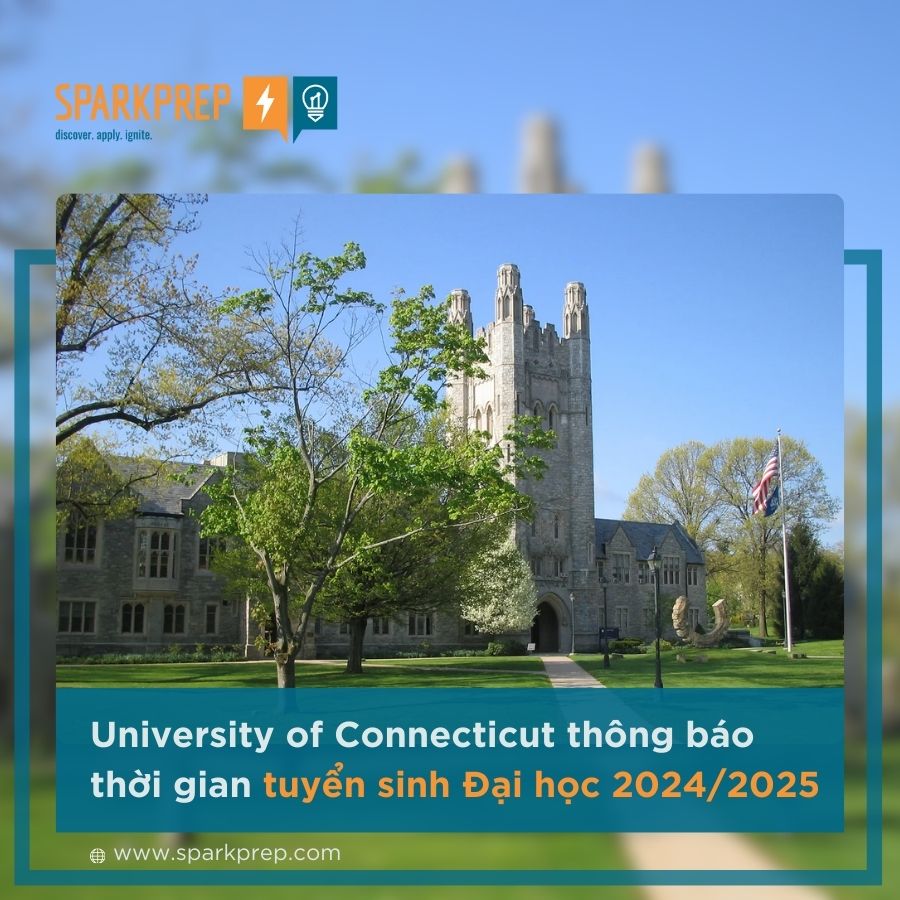 University of Connecticut thông báo thời gian tuyển sinh Đại học 2024 - 2025, bổ sung kỳ nhập học ED