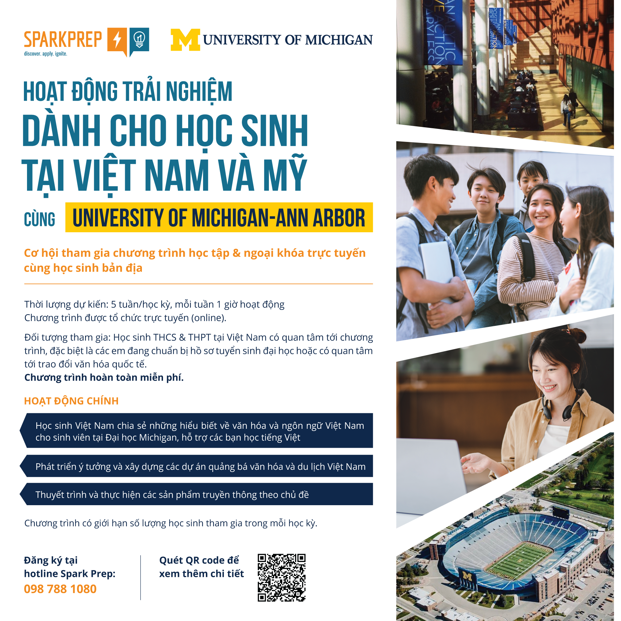 Chương trình kết nối hoạt động trải nghiệm dành cho học sinh tại Việt Nam và Mỹ