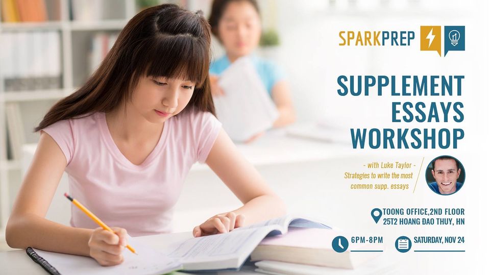 spark prep, supp essays workshop