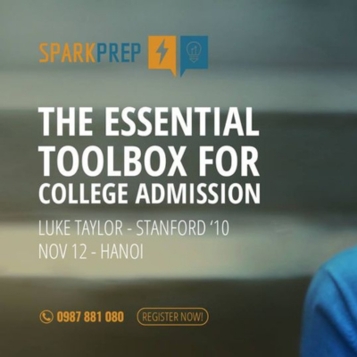 Workshop: The Essential Toolbox for College Admission - Luke Taylor