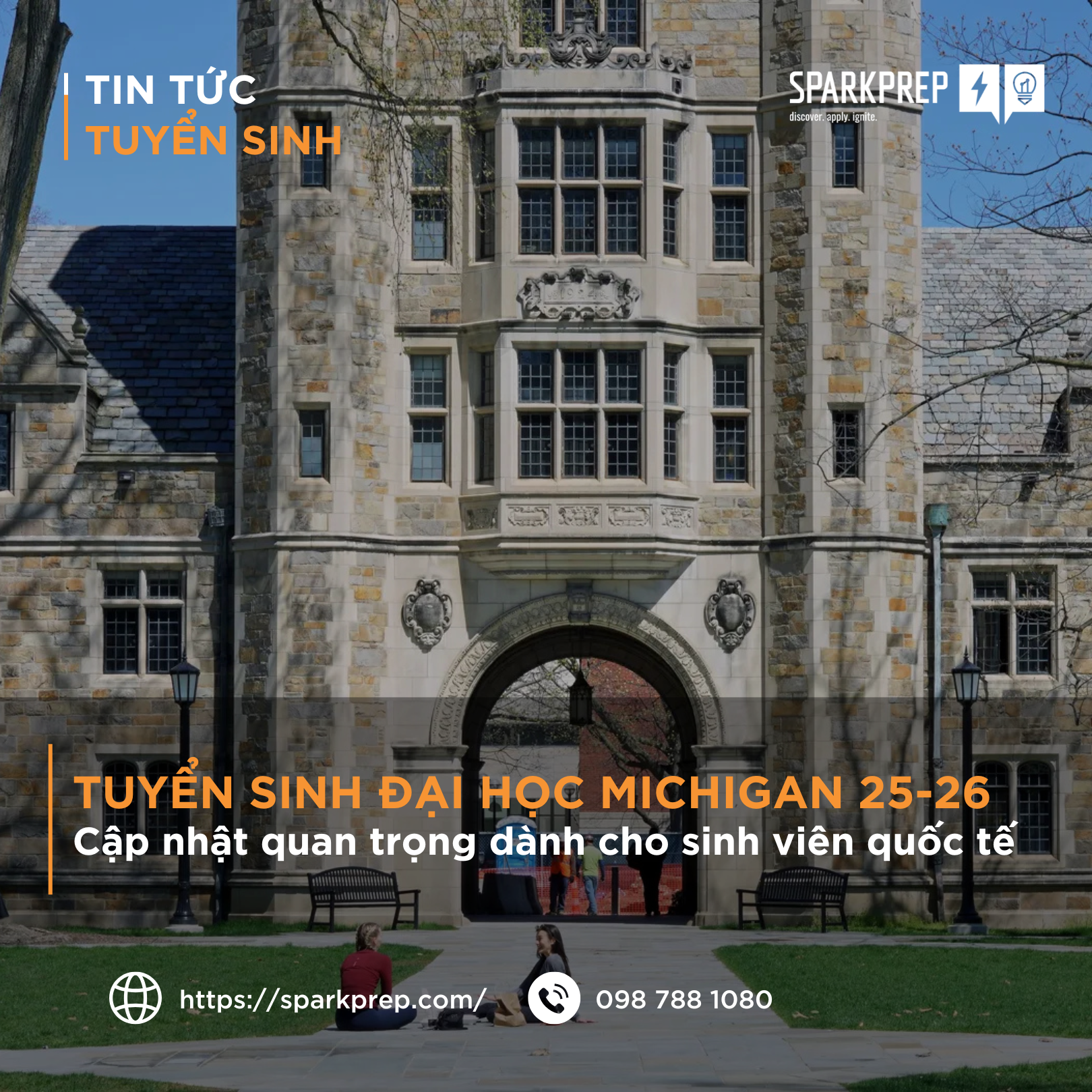 Chuẩn bị hồ sơ vào Đại học Michigan 25-26: Những điểm mới em không nên bỏ qua